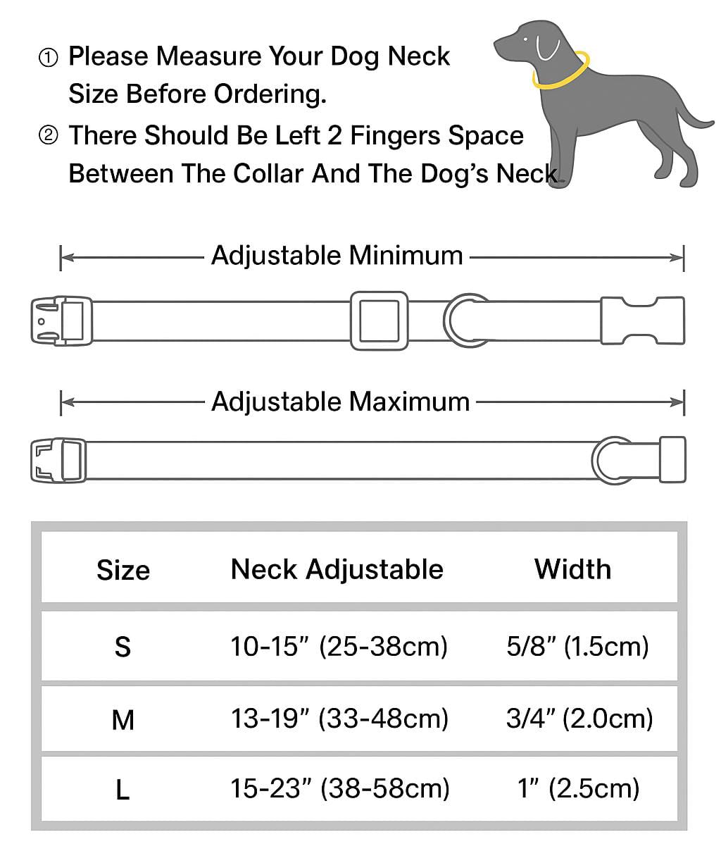 Personalized PU Leather Dog Collar - Engraved ID & Adjustable Buckle