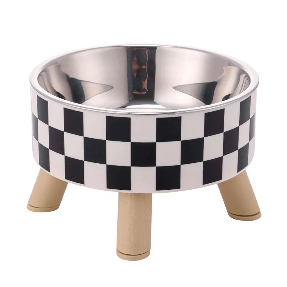 Non-Slip Cat Water & Food Bowl Set
