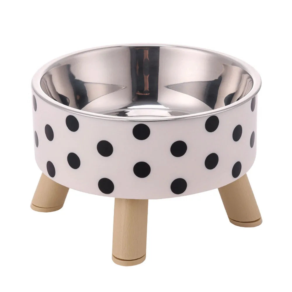 Non-Slip Cat Water & Food Bowl Set