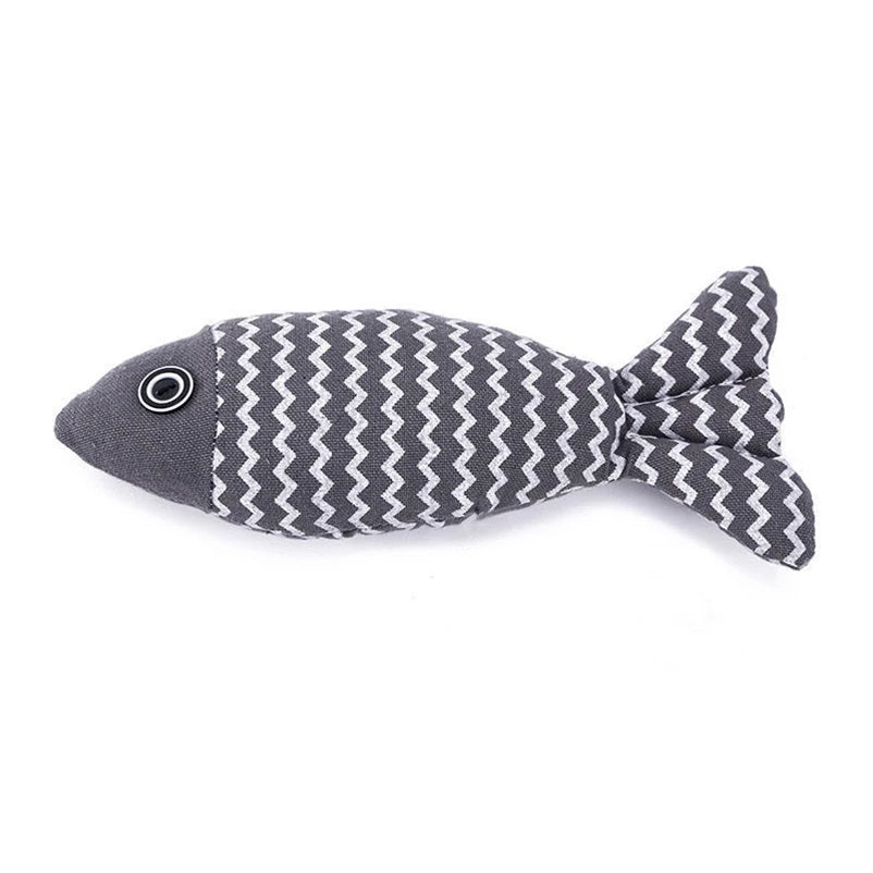 Durable Catnip Fish Chew Toy - Simulation Cat Kicker Pillow For Cat