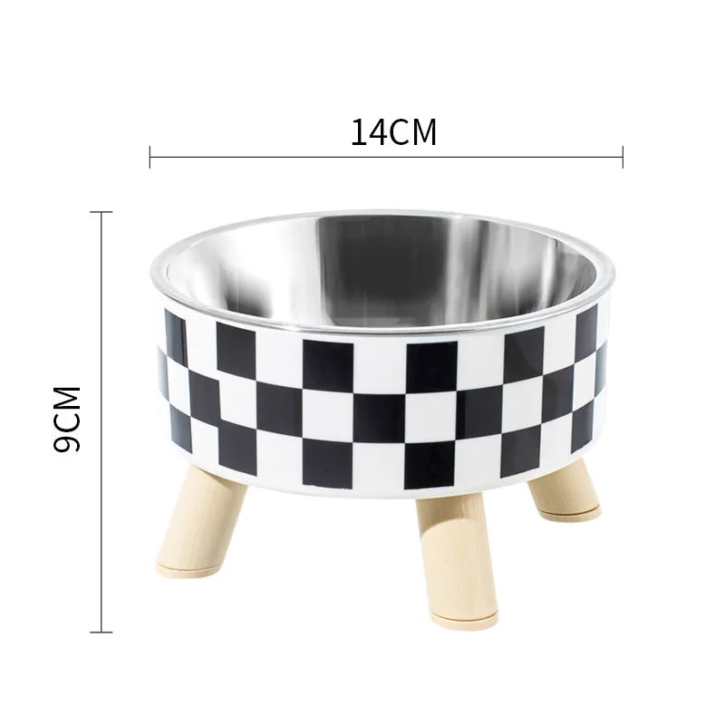 Non-Slip Cat Water & Food Bowl Set