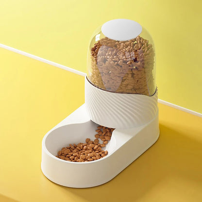 Automatic Pet Food & Water Dispenser – Gravity Refill Feeder Bowl For Cats And Dogs