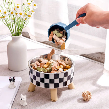 Non-Slip Cat Water & Food Bowl Set