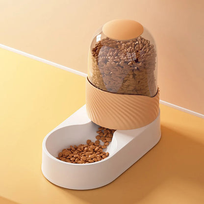Automatic Pet Food & Water Dispenser – Gravity Refill Feeder Bowl For Cats And Dogs