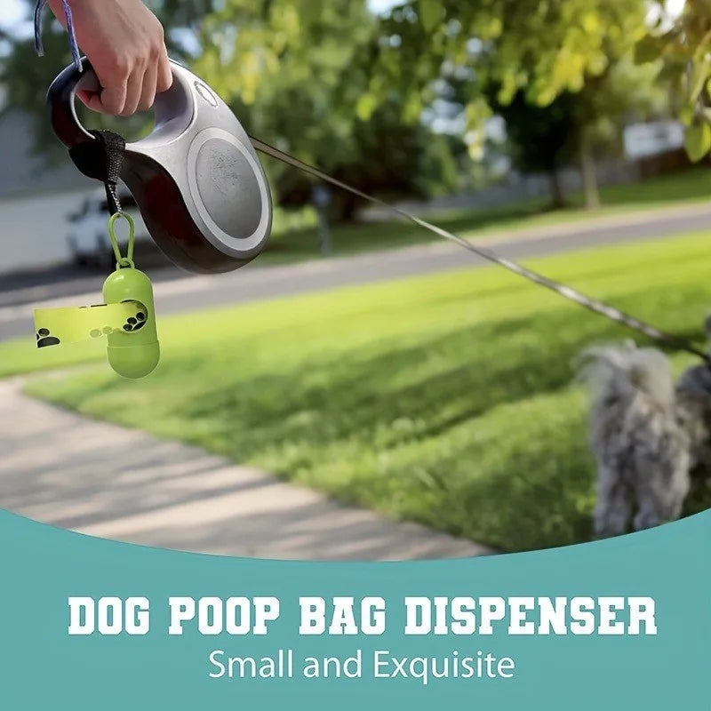 Biodegradable Pet Waste Bags | EPI Material, Double-Layer Thickened Drawstring, Leak & Puncture Resistant For Dog Cleanup