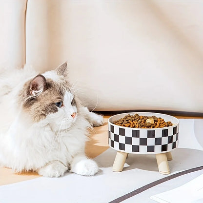 Non-Slip Cat Water & Food Bowl Set